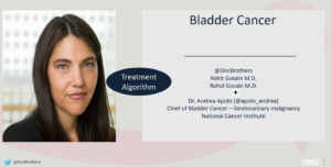 Bladder Cell Cancer Algorithm Discussion with Dr. Andrea Apolo - onc brothers
