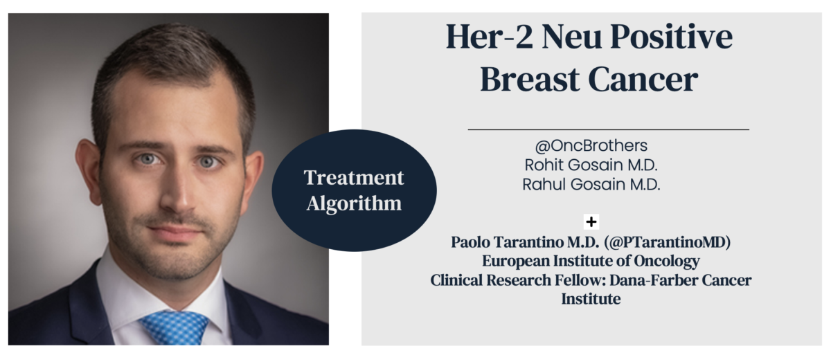 HER2+ Breast Cancer Algorithm Discussion with Dr. Paolo Tarantino